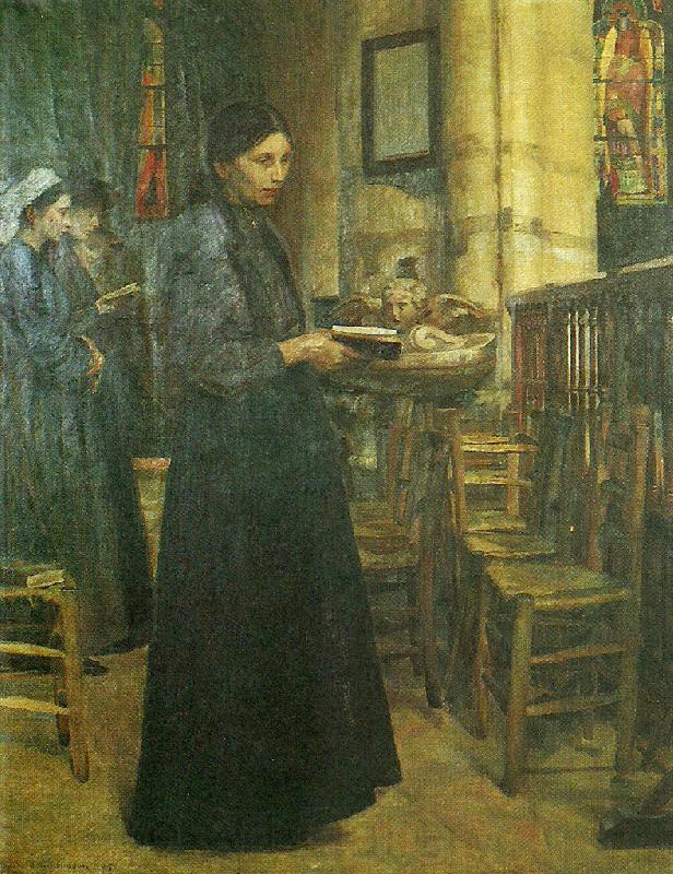 Carl Wilhelmson under tysta massan Norge oil painting art